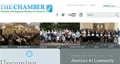Desktop Screenshot of cvillechamber.com